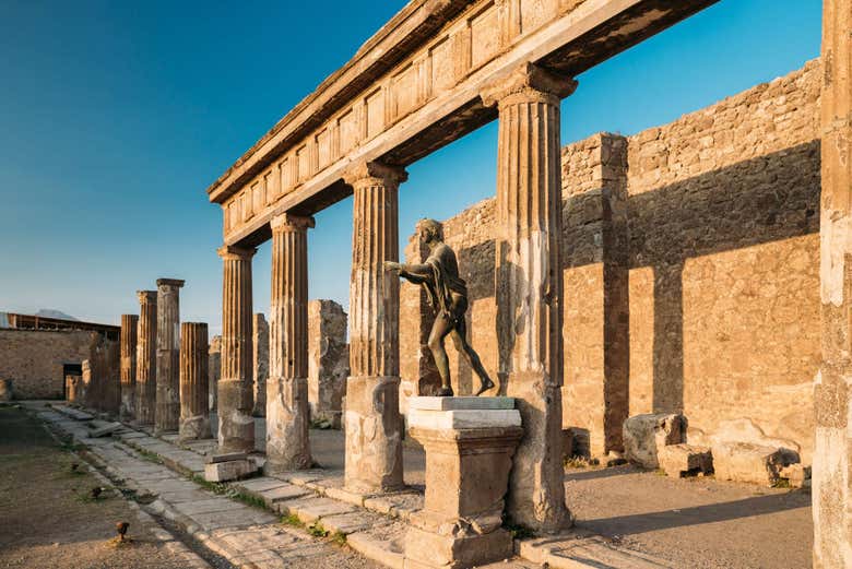 Ancient city of Pompeii