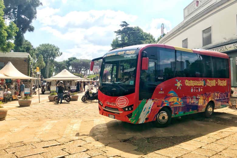 Get ready to travel to Pompeii