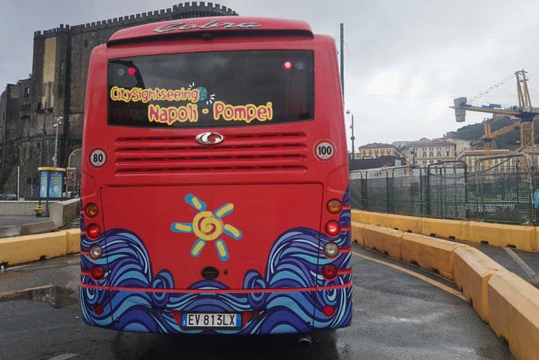 Travel comfortably to this archaeological site from Naples