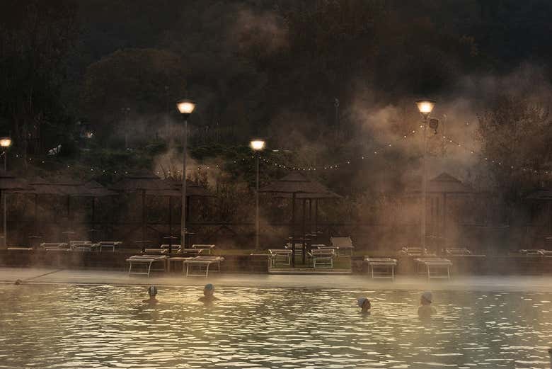 Take a dip in the pools
