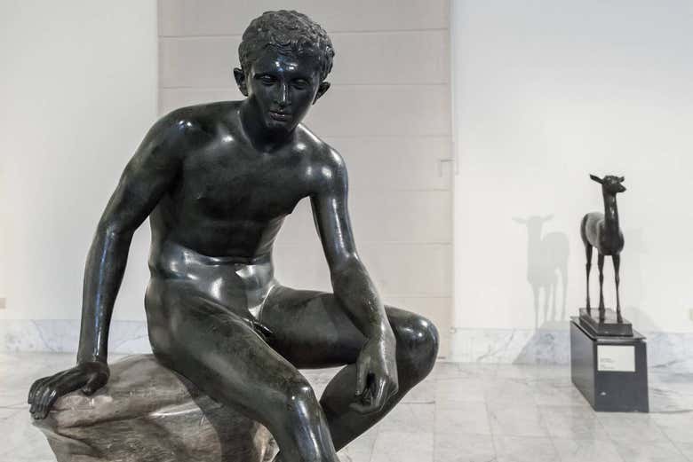 Sculptures in the National archaeological museum 