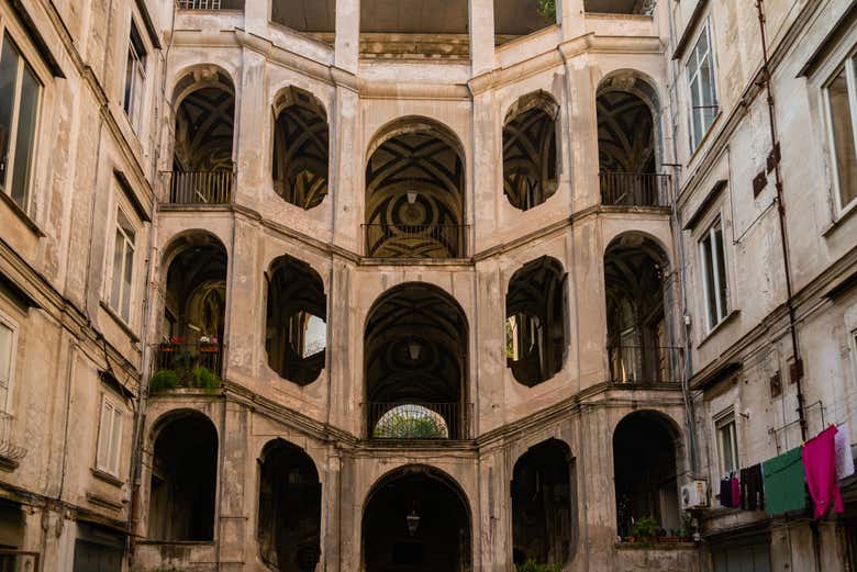 Walk past the Palazzo San Felice