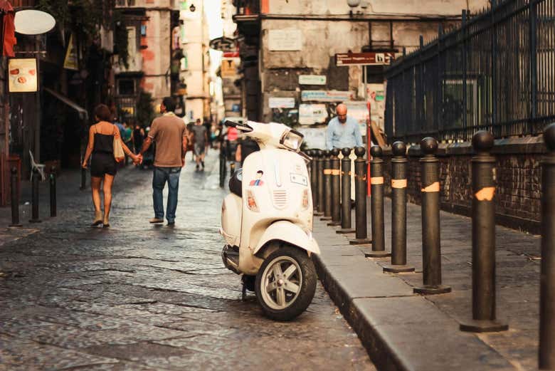Exploring the streets of Naples