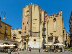Outside San Domenico Maggiore Church