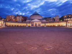 Piazza del Plebiscito at night