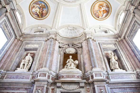 Train and Ticket to the Royal Palace of Caserta